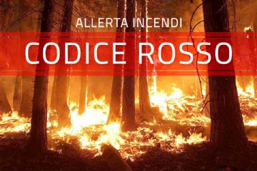 Massima pericolosità incendi boschivi