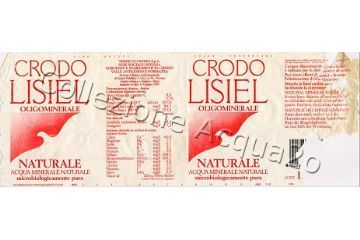 Etichetta Crodo Lisiel anno 1991